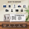 image:imageAurzen Roku TV D1R Smart Portable Outdoor Projector with WiFi and BluetoothLinux