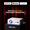 image:imageAurzen Roku TV D1R Smart Portable Outdoor Projector with WiFi and BluetoothLinux