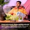 image:imageAurzen Roku TV D1R air USBC Powered Smart Portable Outdoor Projector WhiteWhite