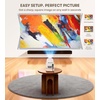 image:imageMiroir Roku TV Smart Projector with WiFi and Bluetooth 150 ANSI Dolby Audio 270 Rotatable Stand Auto Keystone amp Zoom  Portable Mini Outdoor Movie Projector with Roku Streaming BuiltinOff White