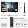 image:imageWestinghouse 75 Inch Mini LED 4K UHD Roku Smart TV Max Native 144Hz Refresh Rate VRR amp ALLM Gaming QLED Quantum Color Dolby Vision HDR Local Dimming MEMC Motion Apple AirPlay 2 amp HomeKit75 Inch