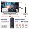 image:imageWestinghouse 75 Inch Mini LED 4K UHD Roku Smart TV Max Native 144Hz Refresh Rate VRR amp ALLM Gaming QLED Quantum Color Dolby Vision HDR Local Dimming MEMC Motion Apple AirPlay 2 amp HomeKit65 Inch