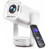 image:imageAurzen Roku TV D1R air USBC Powered Smart Portable Outdoor Projector WhiteWhite
