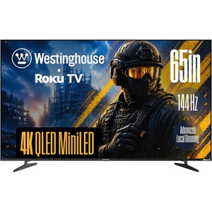 image:imageWestinghouse 75 Inch Mini LED 4K UHD Roku Smart TV Max Native 144Hz Refresh Rate VRR amp ALLM Gaming QLED Quantum Color Dolby Vision HDR Local Dimming MEMC Motion Apple AirPlay 2 amp HomeKit65 Inch